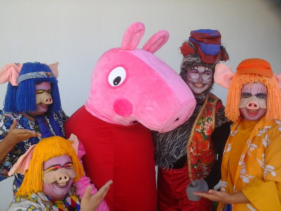 Rei Leão, Peppa Pig,Turma do Madagascar no teatro em BH