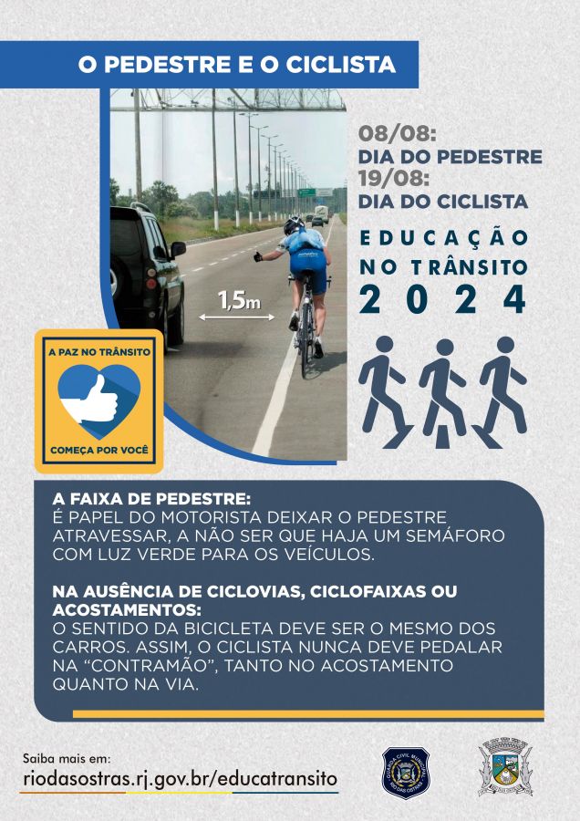 Campanha de Educação no Trânsito - Agosto