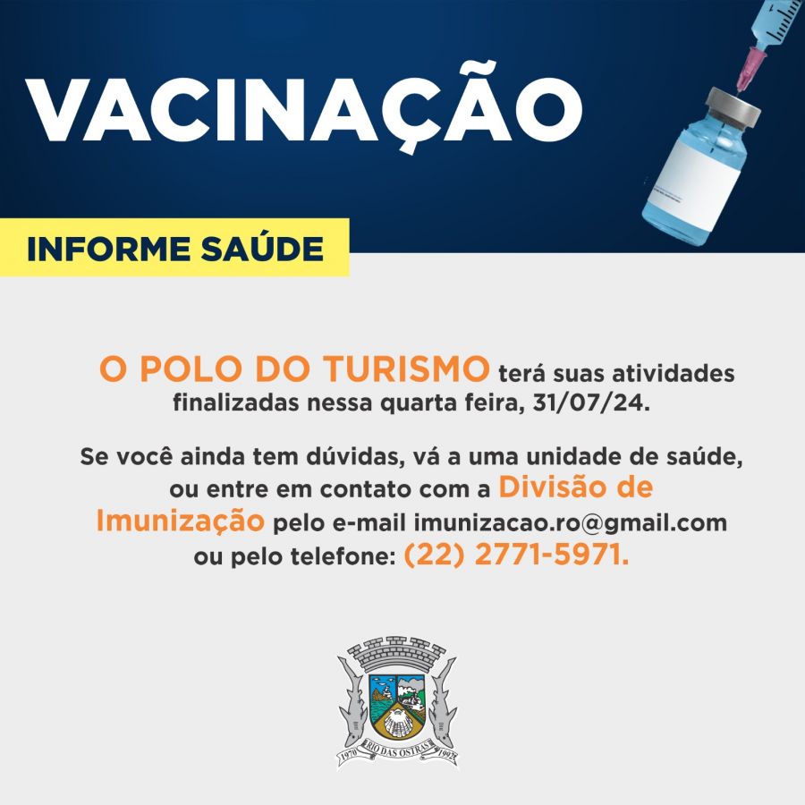 Polo de Vacinação do Turismo