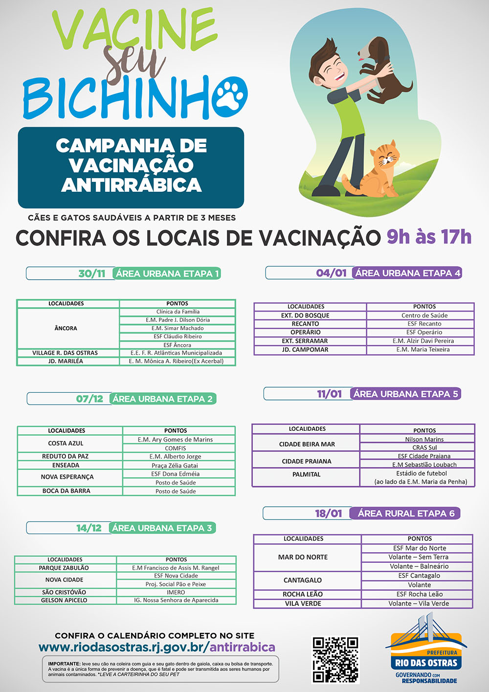 Campanha de Vacinação Antirrábica