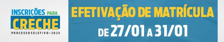 Efetivação Matricula_Banner Chamada