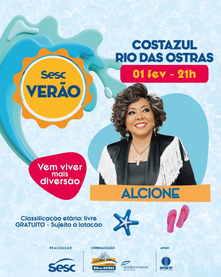 Sesc Verão 2025 -Alcione