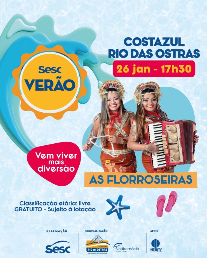 Sesc Verão 2025 - Florrozeiras