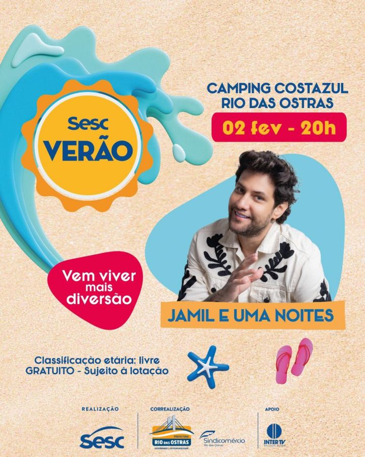 Sesc Verão 2025 - Jamil