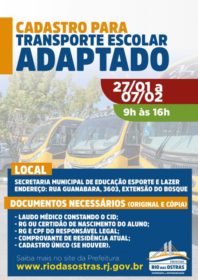 Transporte Adaptado 2025