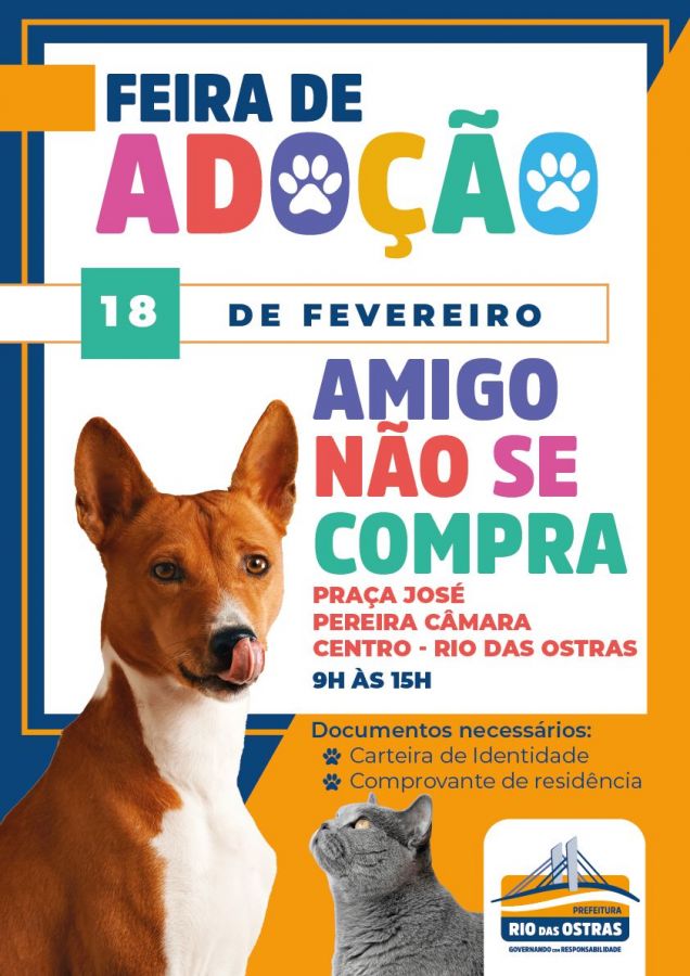 Feira de Adoção Animal - Rio das Ostras